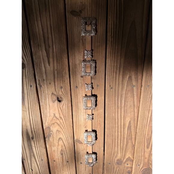 Vintage Brighton Light Tan Concho Belt Size M - Picture 2 of 5